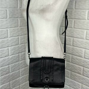 Rebecca Minkoff Black Leather Crossbody Bag